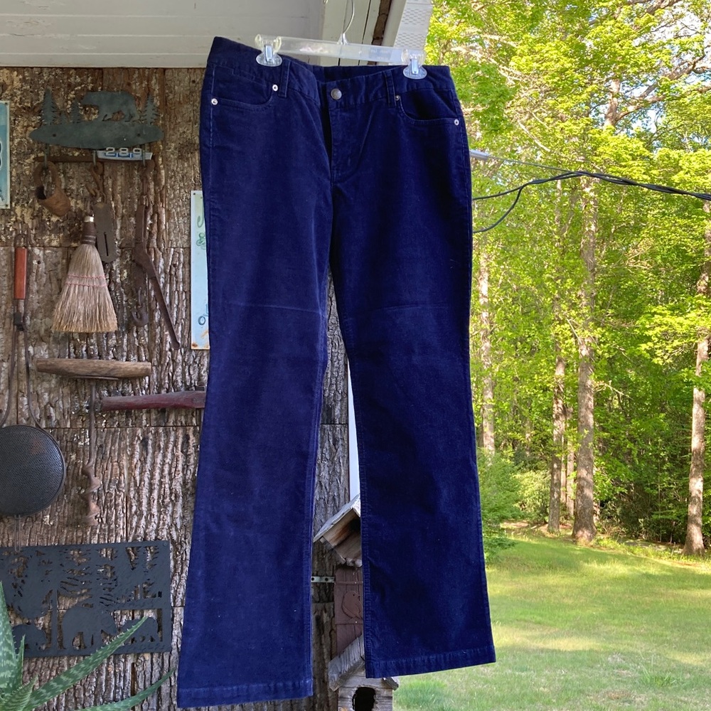 J. Crew Navy Corduroy Pants
